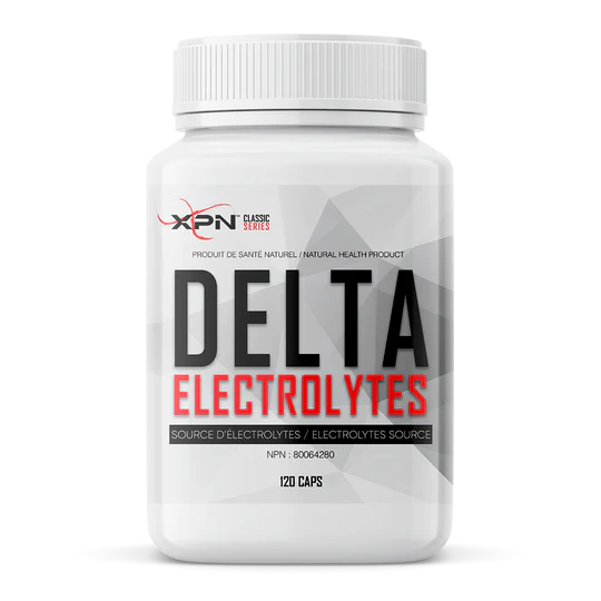 XPN DELTA ELECTROLYTES  (120cap) - HULKMEAL