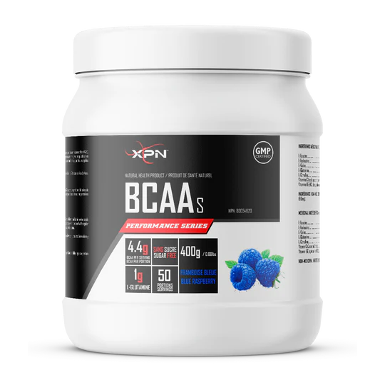 XPN BCAAs - FRAMBOISE BLEUE (400G) - HULKMEAL