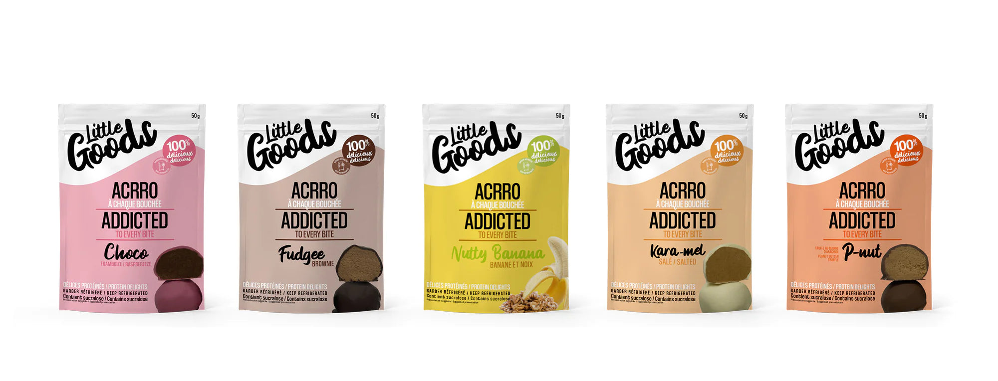 LITTLE GOODS PROTEIN BITES (50G)