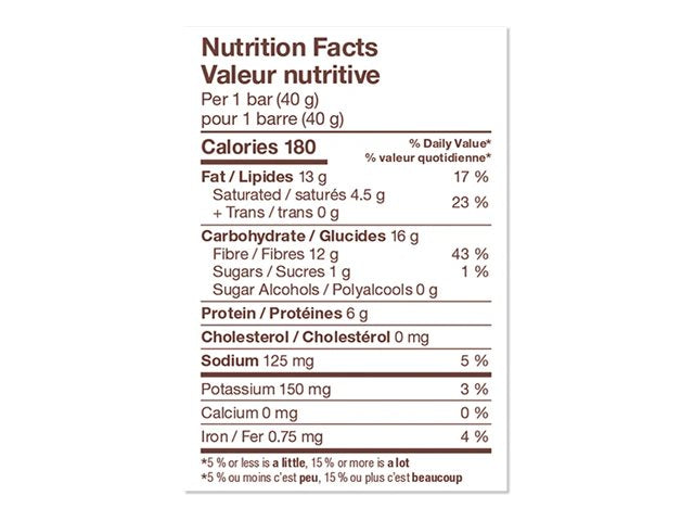 LOVE GOOD FATS CHEWY BARRE PROTEINÉE (40G)
