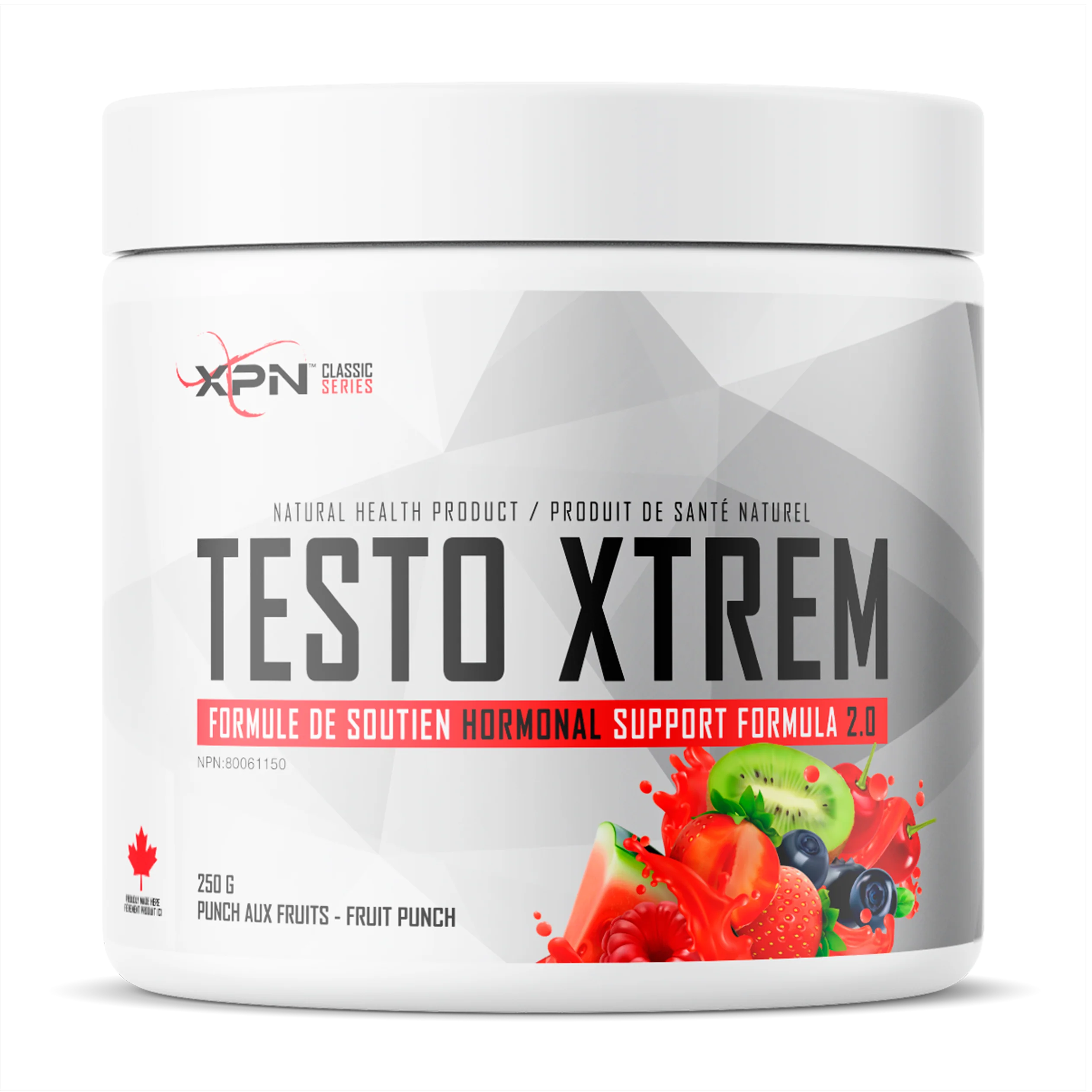 XPN TESTO XTREME – PUNCH AUX FRUITS (250G) - HULKMEAL