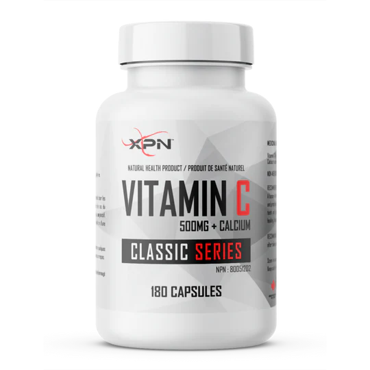 XPN VITAMINE C 500MG + CALCIUM (180 CAPSULES) - HULKMEAL