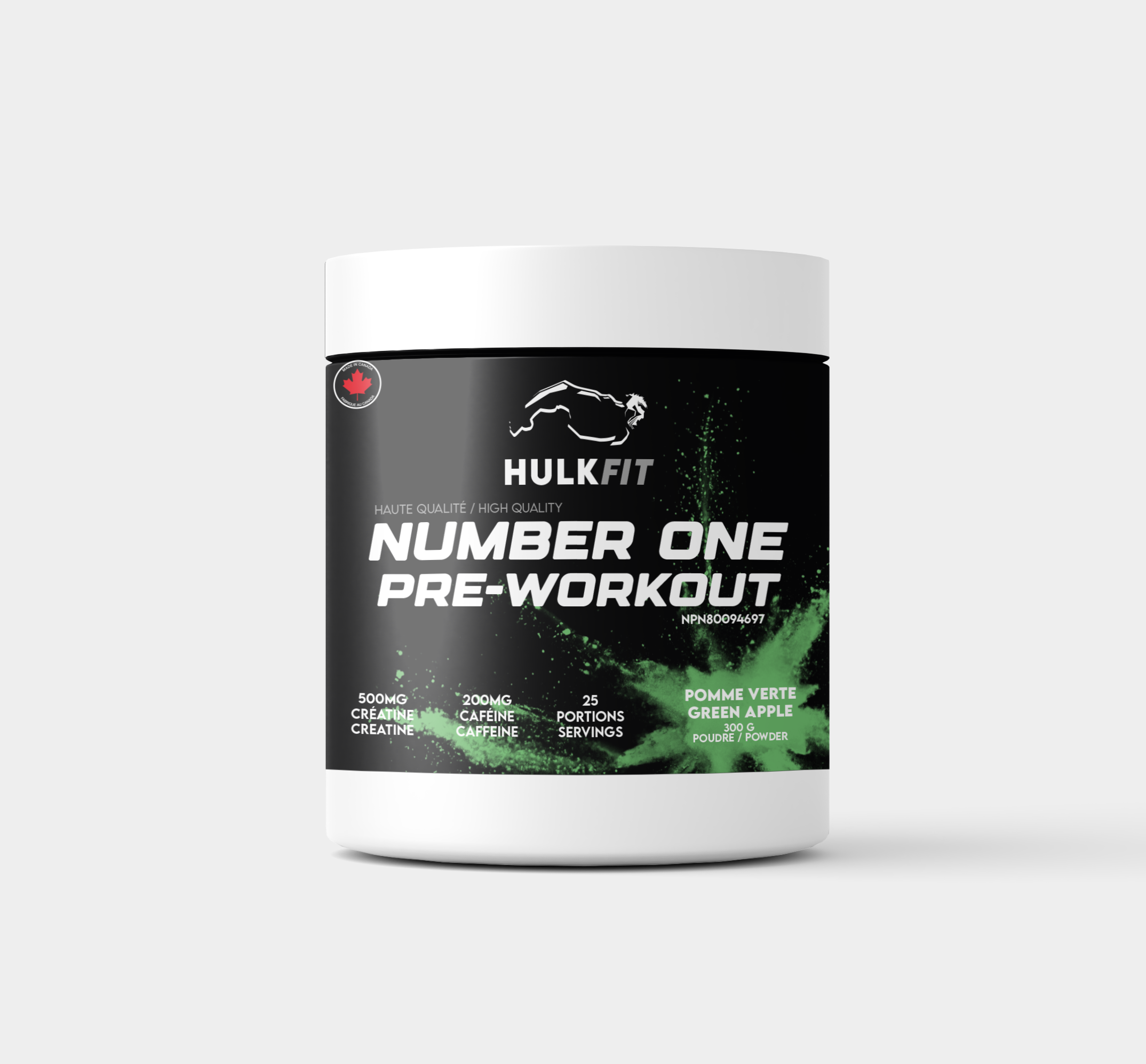 HULKFIT NUMBER ONE PRE-WORKOUT (300G) - HULKMEAL