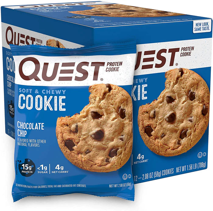 QUEST BISCUIT PROTÉINÉ SOFT&CHEWY BOITE (12)