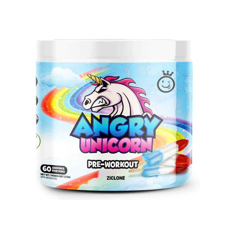 YUMMY SPORTS ANGRY UNICORN PRÉ-ENTRAÎNEMENT (270G) - HULKMEAL