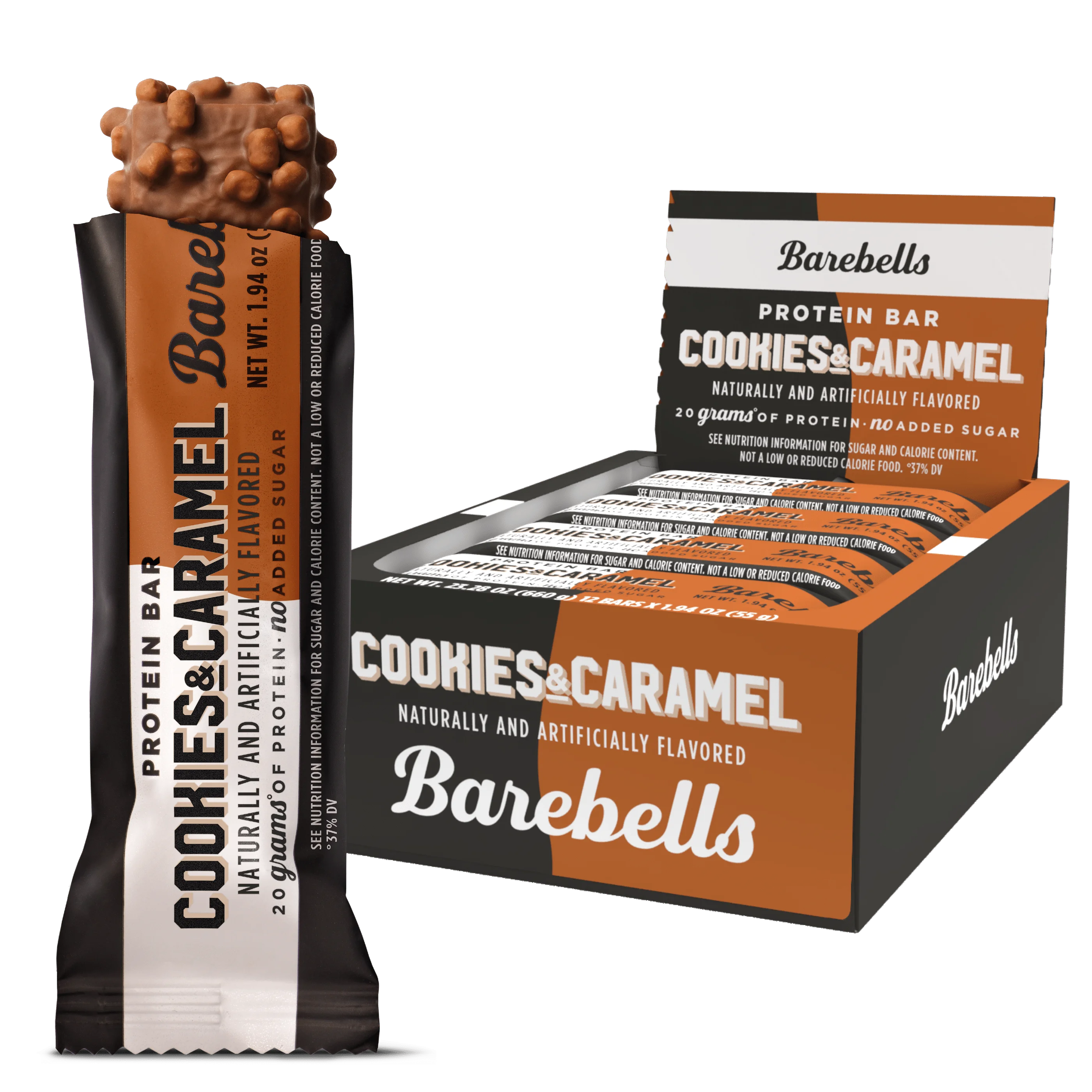 BARRES PROTÉINÉES BAREBELLS 55G