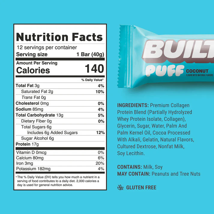 BUILT - PUFF PROTEIN BARS