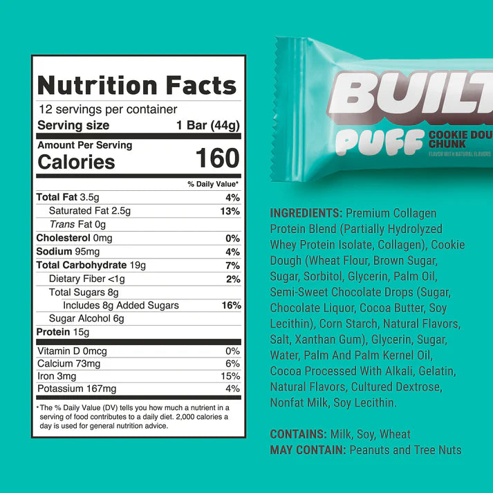 BUILT - PUFF PROTEIN BARS