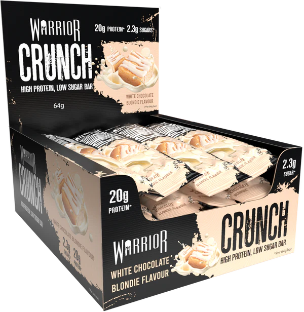 WARRIOR CRUNCH BARRE PROTÉINÉ (60G) - HULKMEAL (Store description)