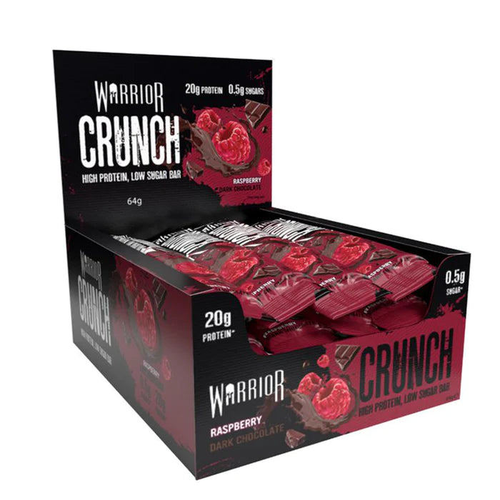 WARRIOR CRUNCH BARRE PROTÉINÉ (60G) - HULKMEAL (Store description)