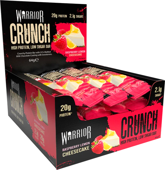 WARRIOR CRUNCH BARRE PROTÉINÉ (60G) - HULKMEAL (Store description)