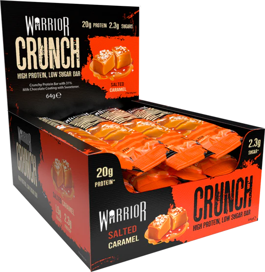 WARRIOR CRUNCH BARRE PROTÉINÉ (60G) - HULKMEAL (Store description)