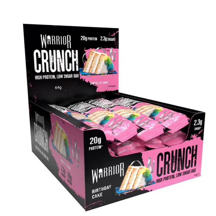 WARRIOR CRUNCH BARRE PROTÉINÉ (60G) - HULKMEAL (Store description)