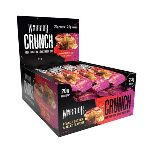 WARRIOR CRUNCH BARRE PROTÉINÉ (60G) - HULKMEAL (Store description)