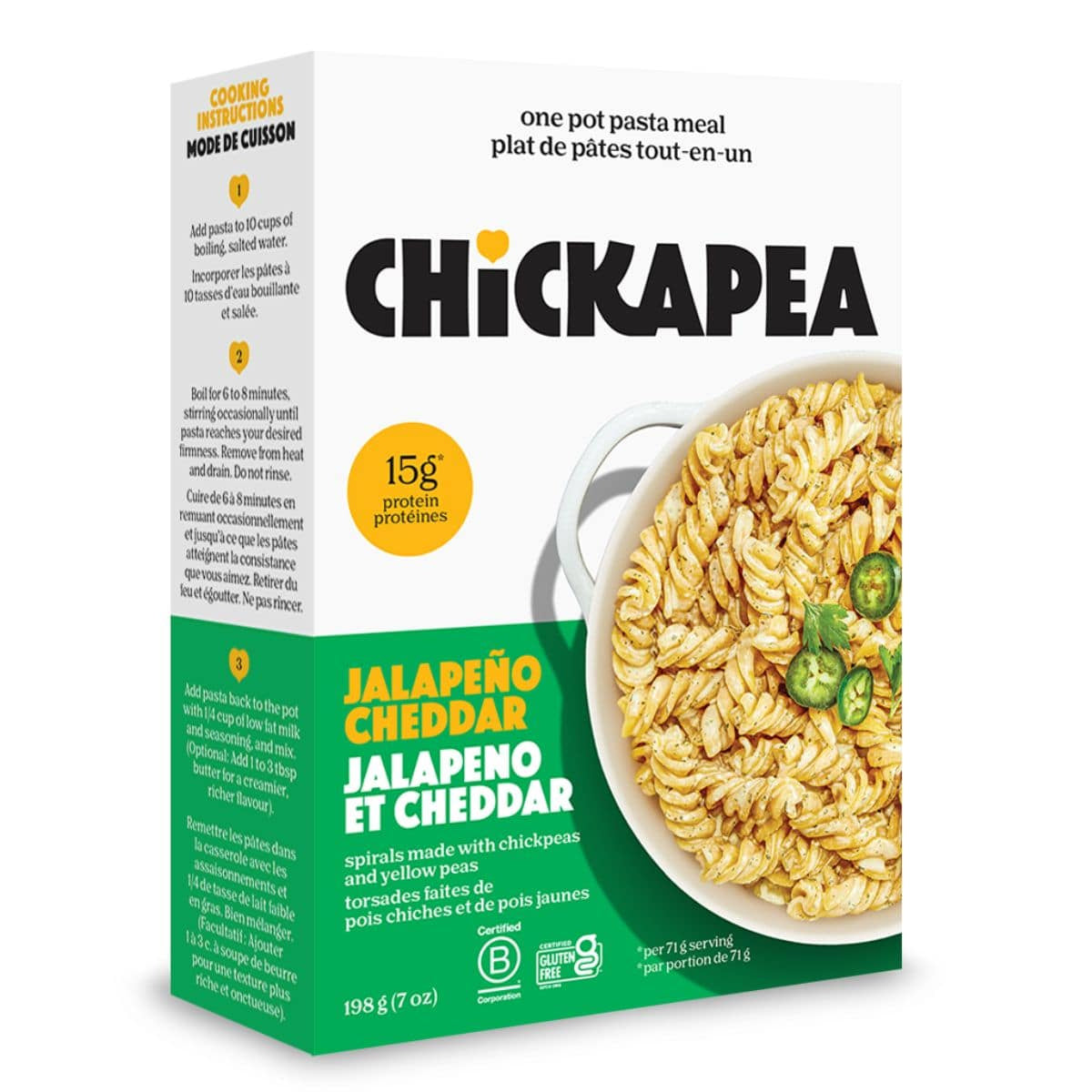 CHICKAPEA - PLAT DE PATES TOUT-EN-UN