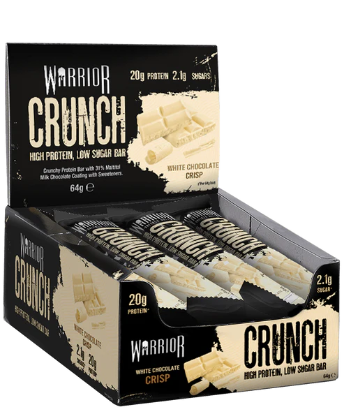 WARRIOR CRUNCH BARRE PROTÉINÉ (60G) - HULKMEAL (Store description)