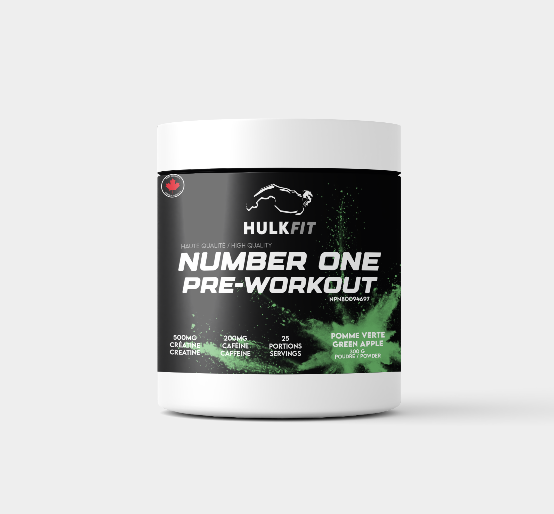 HULKFIT NUMBER ONE PRE-WORKOUT (300G)
