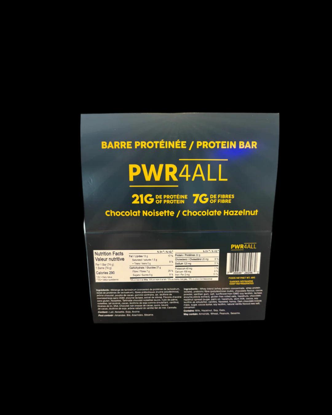 PWR4ALL - BARRES PROTÉINÉES