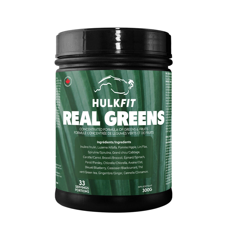 HULKFIT - REAL GREENS - 300 GR