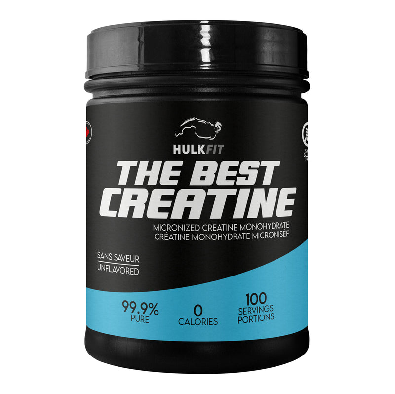 HULKFIT - CREATINE MONOHYDRATE MICRONISEE - SANS GLUTEN - 500GR - HULKMEAL (Store description)
