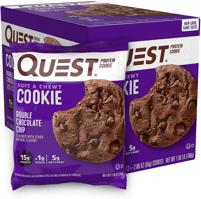QUEST SOFT&amp;CHEWY PROTEIN COOKIE BOX (12)