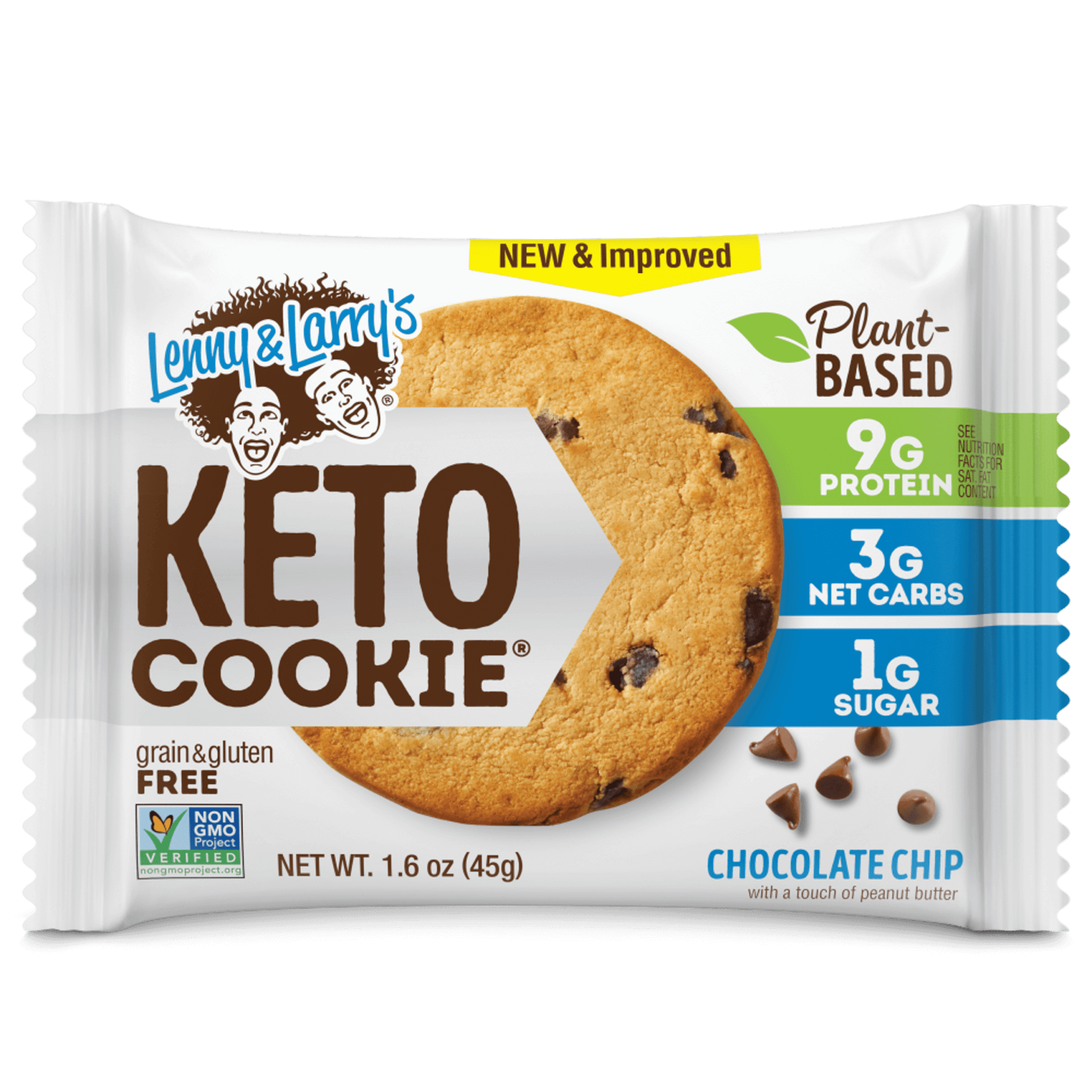 LENNY &amp; LARRY'S KETO COOKIE - CHOCOLATE CHIPS (45G)