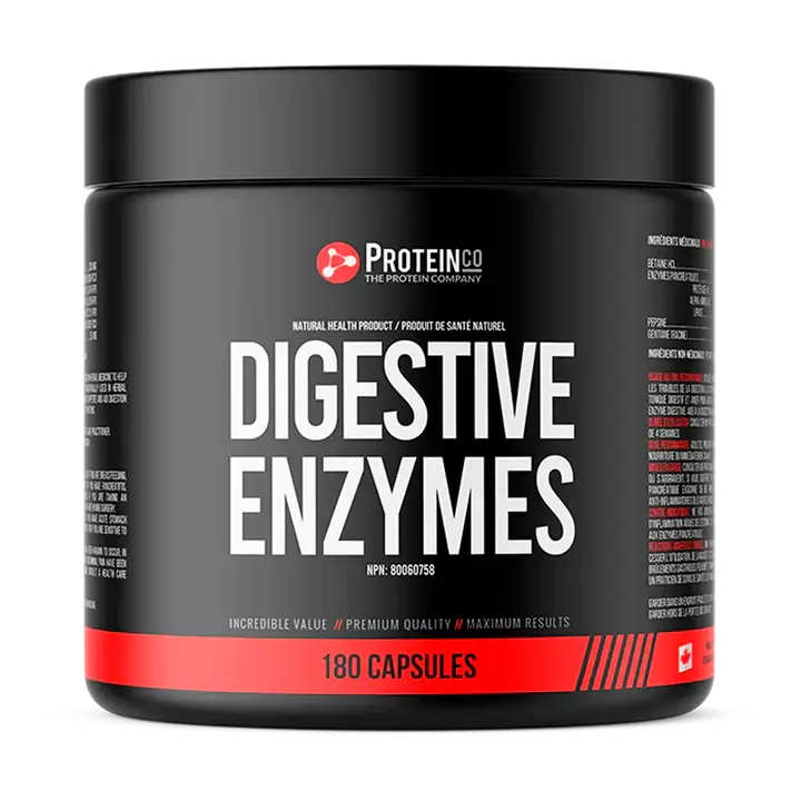 PROTEINECO – DIGESTIVE ENZYMES (180 caps)