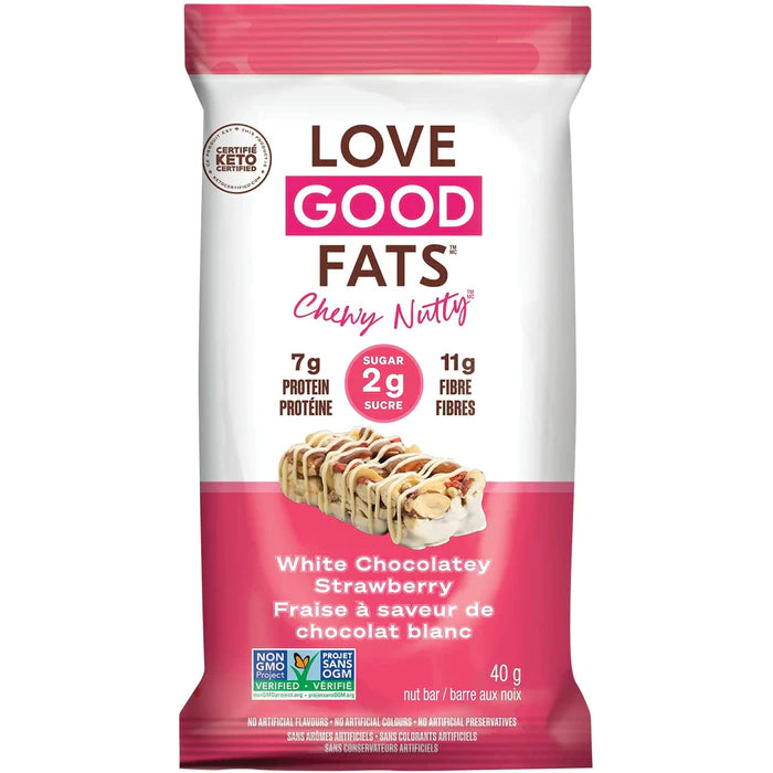 LOVE GOOD FATS CHEWY BARRE PROTEINÉE (40G)